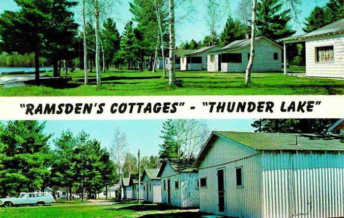 Ramsdens Modern Cottages - Old Postcard Photo (newer photo)
